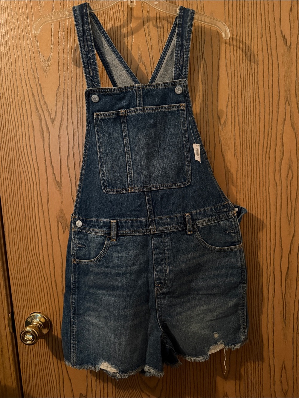 Old Navy Dark Denim Shortalls